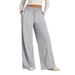 Women's Clothing High Waist Wide Leg Sweatpants Soft Joggers Breathable Milk Cotton, Loose Fit Casual Lounge Pants For Running, Yoga & Travel (S-XXL)_ecoleips.com