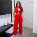 Women's Clothing Two Piece Sleeveless Short Top Casual Trousers Suit_ecoleips.com