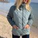 Women's Clothing Stand Up Collar Cotton Jacket Splicing Coat New Autumn And Winter Women's Clothing Cardigan Zipper Long Sleeve_ecoleips.com