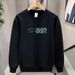 FW25 Matching Couple Cotton Crew Neck Sweatshirt - His & Hers_ecoleips.com