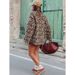 High-End Leopard Print Lambswool Jacket Autumn And Winter Niche Long-Sleeved Top Women_ecoleips.com