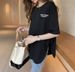 Plus-size New Fashion Printed Short-sleeve T-shirt For Women, Loose Casual Lazy Top Half-sleeve_ecoleips.com