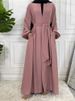 Hot Selling Muslim Evening Dress Islamic Clothing For Women Jalabiya Morocco Robe Turkey Black Abaya Dubai Kaftan Pakistan Kimono_ecoleips.com