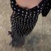 Women's Clothing Elegant Sleeveless Polka Dot Dress Scarf Collar Ruffled Summer Style Women's Clothing For Formal & Casual For Women_ecoleips.com