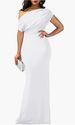 Women's Clothing Elegant Sleeveless Off Shoulder Bodycon Long Formal Party Dress_ecoleips.com