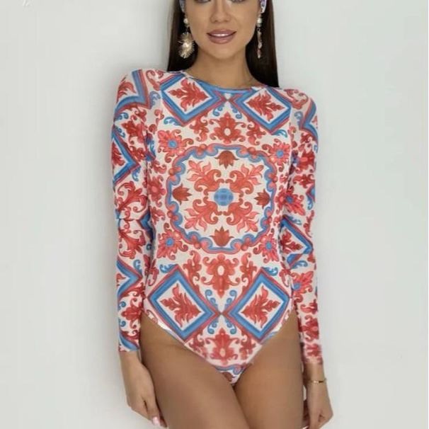Women's Clothing Women's Quick Drying Backless Sun Protective Swimsuit Sports Swimwear Modest Coverage, Beach & Pool Ready_ecoleips.com