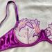 Aria Basics Popular European American Lingerie Set For Women, Sexy Underwear With Embroidered Lace In Purple-red, Alluring And_ecoleips.com