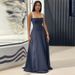 Summer New Style Women's Lace Camisole Slim Fit Striped Pocket Dress American Clothing In Stock_ecoleips.com