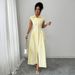 Voya Women's European And American Travel Vacation Sleeveless Button Cardigan Long Dress Women's Clothing 2026 Summer_ecoleips.com