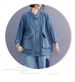 K Large Pocket Artistic Denim Jacket For Women, Loose New Style, Vintage Short Style, Plus Size Denim Jacket_ecoleips.com