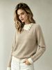2026 Spring/Autumn Irregular Collar Knitted Base Layer Sweater, Soft And Skin-Friendly Long-Sleeved Commuting Inner Layer Sweater_ecoleips.com