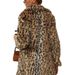 Women’s Long Leopard Print Faux Fur Coat – Suit Collar Plush Jacket, Winter Warm & Stylish_ecoleips.com