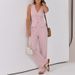 2026 Spring New Collection: Cross-Border European And American Foreign Trade Women's Clothing, Fashionable V-Neck Solid_ecoleips.com