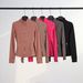 Women's Slim-Fit Stand Collar Yoga Jacket - Breathable & Stylish Workout Top For Gym & Outdoor Activities_ecoleips.com