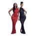 Women's Clothing Women's Slim Evening Long Dress Diamond Studded Fashion Style Celebrity Temperament Products_ecoleips.com
