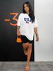 Summer Women's Casual Fashion Usa American Flag Graphic Print Loose T-shirt Shorts Two-piece Sportswear Suitable For Daily Wear-140_ecoleips.com