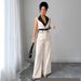 Temperament Elegant Wind Tube Top Straight Trousers Women's Suit Women's Vest Suit_ecoleips.com