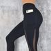 Women's Clothing Influencer Approved Trendy Peach Butt Yoga Pants Women's Sports Leggings With Mesh Paneling_ecoleips.com