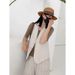 Women's Clothing cotton and linen! Layering without fear of hot summer, versatile and slim vest_ecoleips.com