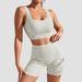 Women's Clothing New Seamless Yoga Sports Top Tight Quick-drying Moisture-absorbing High Waist Hip Lifting Yoga Pants Fitness Suit_ecoleips.com