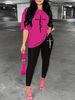 Women's Casual Loose Fashion Faith Cross Pattern Printed Loose T-shirt+cropped Pants Two-piece Set Summer Home Sportswear Daily Wear-279_ecoleips.com