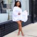 Summer New Women's Plus Size Batwing Sleeve Dress European American Style D1351_ecoleips.com