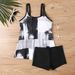 Women's Plus Size Striped & Polka Dot Tankini Swimsuit Set - Comfortable Swimwear For Beach & Pool_ecoleips.com