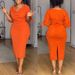 Women's Clothing Pleated Hip Hugging Waist Hugging Elastic Dress With Back Slits_ecoleips.com