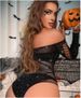 Sexy Lingerie Underwear Sleepwear New Sexy Temptation Fishing Net Halloween Hollow Perspective YDT5056_ecoleips.com