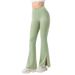 Naked Yoga Flared Pants Women's Cross High Waist Hip Lift Wide Leg Pants Breathable Fitness Sports Trousers 42309_ecoleips.com