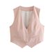 Aria Basics Aria Basics Cross-Border Wholesale INS European And American Women's Fashion 6 Colors Y2K Summer Casual Vest Short Top For Women_ecoleips.com