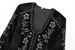 Women's Clothing Long Sleeved Velvet Bomber Jacket Elegant American Style Embroidered Spring Office Daily Clothing_ecoleips.com