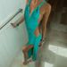 Beach Vacation Knit Dress With Hollow-out Back, High Slit, Slimming Long Dress, Hot Girl Party Dress_ecoleips.com