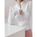 Women's Sunscreen Slimming Quick Drying Long Sleeve Sportswear Top Lulu Jacket Yoga Fitness Outfit Set Running Clothing_ecoleips.com