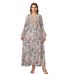 M25047 Middle Eastern Arab Muslim Robe Abaya Cross-border Dress Women's Clothing Embroidery_ecoleips.com