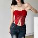 European American Style 2025 Summer New Sweet And Spicy Women's Clothing, Solid Color Slim-fit Street Fashion_ecoleips.com
