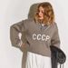Women's Clothing Unisex Style Knitted Pullover Sweater V Neck Warm Relaxed Fit Casual Heavyweight Fashion For All_ecoleips.com