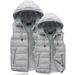 Women's Clothing Women's Warm jacket vest new spring and autumn winter outer wear women's short small waistcoat vest_ecoleips.com