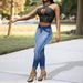 Women's Slim Fit Stretch Jeans Hip Lifting Ripped Skinny Long Pants Sexy European American Style Denim_ecoleips.com