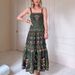 Floral Print Slip Dress – High-Waisted Summer Sundress With Adjustable Straps, Polyester Satin-Like Fabric (S-Xl, Multi-Color)_ecoleips.com