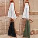 Women's Clothing Casual Strapless Jumpsuit For Women Sexy Wrap Around Design Solid Color Wide Leg Pants Long Pants European And American Style_ecoleips.com