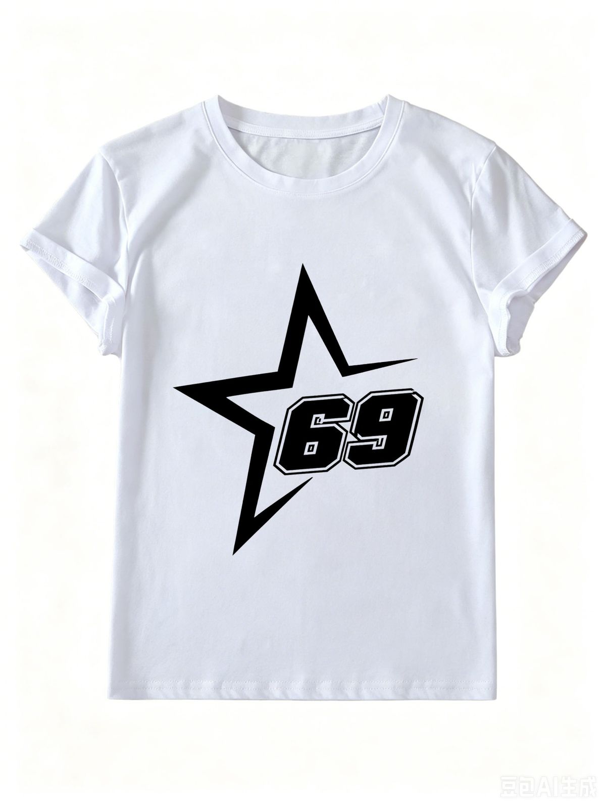 Women’s Printed Casual T-Shirt, Soft Short Sleeve Round Neck Tee For Spring Summer Comfort_ecoleips.com