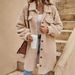 Elegant Long Coat With Faux Fur Collar & Button Closure - Winter Fashion Outerwear For Women (Available In 8 Colors & 8 Sizes)_ecoleips.com