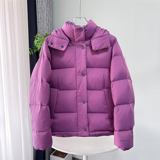 Women's Clothing Classic Puffer Down Jacket – Oversized Hooded Coat (500g Fill) – Warm & Stylish Winter Essential_ecoleips.com