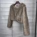 K Imitation Fur Jacket Solid Color Women's Short Jacket_ecoleips.com