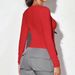Voya Women's Fashion Trend, Sexy Hot Selling Items, Unique Design T-shirt, Spring And Summer Sexy Red Top For Women_ecoleips.com