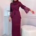 High-End Banquet Dress For Women Stylish Young Mother's Day Evening Gown Middle East Foreign Trade Fashion_ecoleips.com