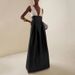 2025 Summer New Women's Sexy Slim Fit Patchwork Deep V Split Evening Party Dress_ecoleips.com