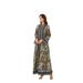 Modest Abaya Dress Muslim Women's Long Sleeved Rhinestone Printed Dress New Style Middle East Fashion_ecoleips.com