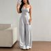 G25J090-2026 Summer New Style Cross-Strap Backless Jumpsuit With A Relaxed Wide-Leg Design And Draped Effect_ecoleips.com